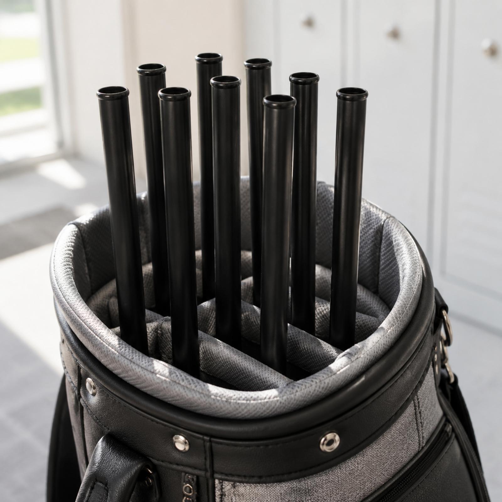 Golf Bag - ゴルフクラブ保護チューブ、PVC素材、円筒形、ゴルフバッグ用、実用的なアクセサリー。