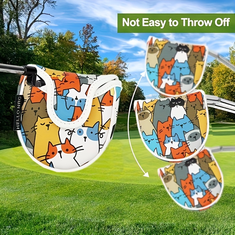 1pc マレットパターヘッドカバーブレードパターヘッドカバー - Golf Tees のレビューと価格