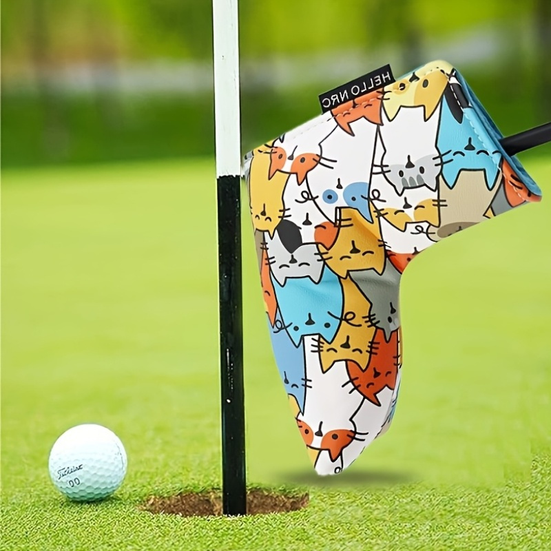 1pc マレットパターヘッドカバーブレードパターヘッドカバー - Golf Tees のレビューと価格